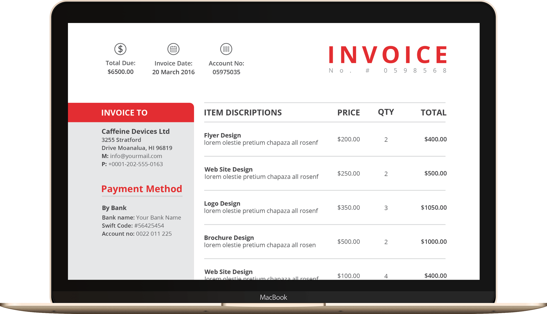 invoice-in-mac